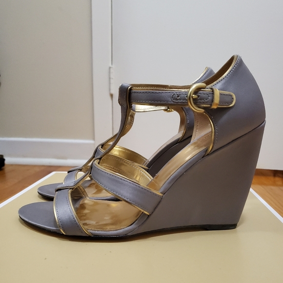 Coach sandals - Grey size 7.5 - Picture 2 of 3